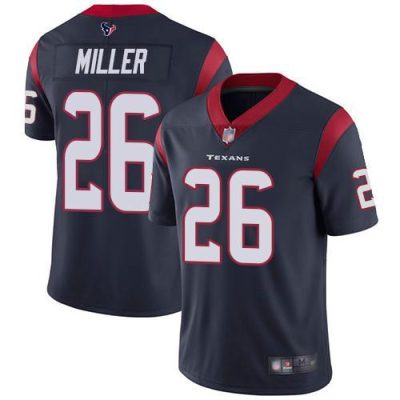 Nike Houston Texans #26 Lamar Miller Navy Blue Team Color Stitched NFL Vapor Untouchable Limited Jersey