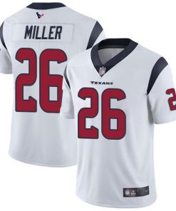 Nike Houston Texans #26 Lamar Miller White Stitched NFL Vapor Untouchable Limited Jersey
