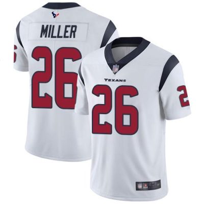 Nike Houston Texans #26 Lamar Miller White Stitched NFL Vapor Untouchable Limited Jersey