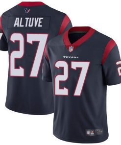 Nike Houston Texans #27 Jose Altuve Navy Blue Team Color Stitched NFL Vapor Untouchable Limited Jersey