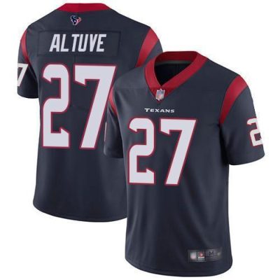 Nike Houston Texans #27 Jose Altuve Navy Blue Team Color Stitched NFL Vapor Untouchable Limited Jersey