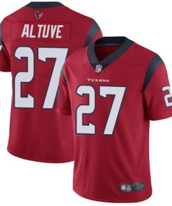 Nike Houston Texans #27 Jose Altuve Red Alternate Stitched NFL Vapor Untouchable Limited Jersey