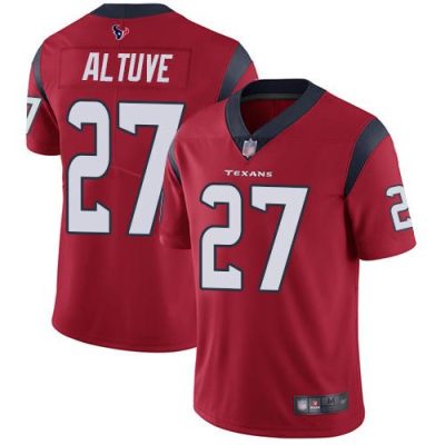 Nike Houston Texans #27 Jose Altuve Red Alternate Stitched NFL Vapor Untouchable Limited Jersey
