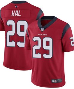Nike Houston Texans #29 Andre Hal Red Alternate Stitched NFL Vapor Untouchable Limited Jersey