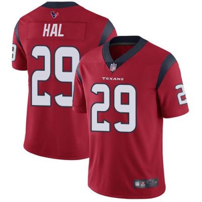 Nike Houston Texans #29 Andre Hal Red Alternate Stitched NFL Vapor Untouchable Limited Jersey