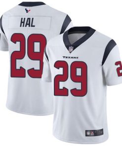 Nike Houston Texans #29 Andre Hal White Stitched NFL Vapor Untouchable Limited Jersey