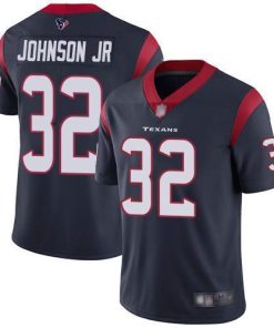 Nike Houston Texans #32 Lonnie Johnson Jr. Navy Blue Team Color Stitched NFL Vapor Untouchable Limited Jersey
