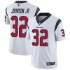 Nike Houston Texans #32 Lonnie Johnson Jr. White Stitched NFL Vapor Untouchable Limited Jersey