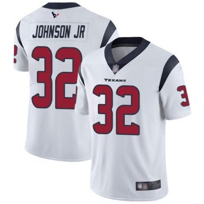 Nike Houston Texans #32 Lonnie Johnson Jr. White Stitched NFL Vapor Untouchable Limited Jersey