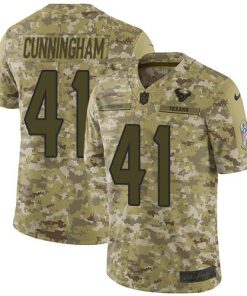 Nike Houston Texans #41 Zach Cunningham Camo Stitched NFL Limited 2018 Salute To Service Jersey