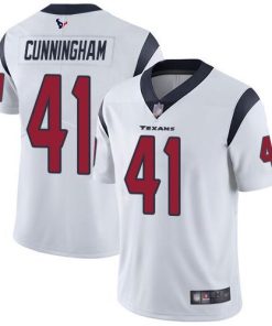 Nike Houston Texans #41 Zach Cunningham White Stitched NFL Vapor Untouchable Limited Jersey