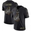 Nike Houston Texans #4 Deshaun Watson Black/Gold Stitched NFL Vapor Untouchable Limited Jersey