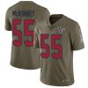 Nike Houston Texans #55 Benardrick McKinney Olive Stitched NFL Limited 2017 Salute To Service Jersey