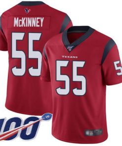 Nike Houston Texans #55 Benardrick McKinney Red Alternate Stitched NFL 100th Season Vapor Limited Jersey
