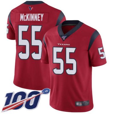 Nike Houston Texans #55 Benardrick McKinney Red Alternate Stitched NFL 100th Season Vapor Limited Jersey