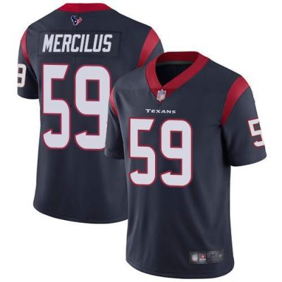 Nike Houston Texans #59 Whitney Mercilus Navy Blue Team Color Stitched NFL Vapor Untouchable Limited Jersey