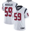 Nike Houston Texans #59 Whitney Mercilus White Stitched NFL Vapor Untouchable Limited Jersey