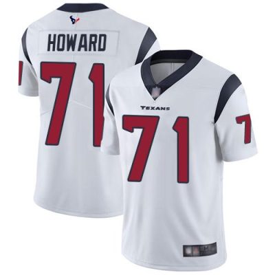Nike Houston Texans #71 Tytus Howard White Stitched NFL Vapor Untouchable Limited Jersey