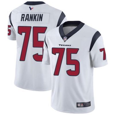 Nike Houston Texans #75 Martinas Rankin White Stitched NFL Vapor Untouchable Limited Jersey