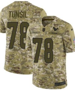 Nike Houston Texans #78 Laremy Tunsil Camo Stitched NFL Limited 2018 Salute To Service Jersey