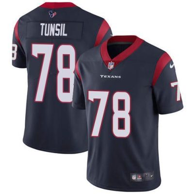 Nike Houston Texans #78 Laremy Tunsil Navy Blue Team Color Stitched NFL Vapor Untouchable Limited Jersey