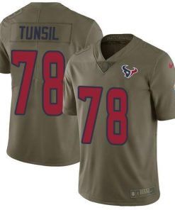Nike Houston Texans #78 Laremy Tunsil Olive Stitched NFL Limited 2017 Salute To Service Jersey