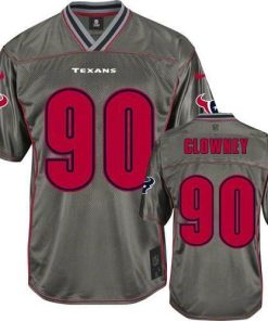 Nike Houston Texans #90 Jadeveon Clowney Grey Stitched NFL Elite Vapor Jersey