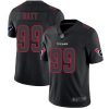 Nike Houston Texans #99 J.J. Watt Black Stitched NFL Limited Rush Impact Jersey