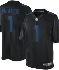 Nike Indianapolis Colts #1 Pat McAfee Black Stitched NFL Impact Limited Jersey