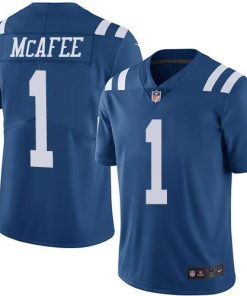 Nike Indianapolis Colts #1 Pat McAfee Royal Blue Stitched NFL Limited Rush Jersey