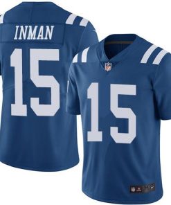 Nike Indianapolis Colts #15 Dontrelle Inman Royal Blue Team Color Stitched NFL Vapor Untouchable Limited Jersey