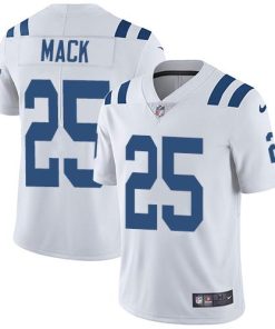 Nike Indianapolis Colts #25 Marlon Mack White Stitched NFL Vapor Untouchable Limited Jersey