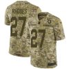 Nike Indianapolis Colts #27 Xavier Rhodes Camo Stitched NFL Limited 2018 Salute To Service Jersey