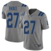 Nike Indianapolis Colts #27 Xavier Rhodes Gray Stitched NFL Limited Inverted Legend Jersey