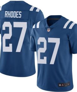 Nike Indianapolis Colts #27 Xavier Rhodes Royal Blue Team Color Stitched NFL Vapor Untouchable Limited Jersey