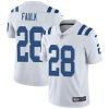 Nike Indianapolis Colts #28 Marshall Faulk White Stitched NFL Vapor Untouchable Limited Jersey