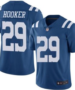 Nike Indianapolis Colts #29 Malik Hooker Royal Blue Stitched NFL Limited Rush Jersey