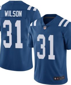 Nike Indianapolis Colts #31 Quincy Wilson Royal Blue Team Color Stitched NFL Vapor Untouchable Limited Jersey
