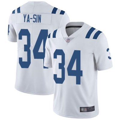 Nike Indianapolis Colts #34 Rock Ya-Sin White Stitched NFL Vapor Untouchable Limited Jersey