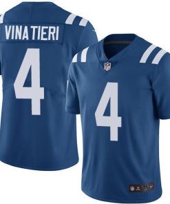 Nike Indianapolis Colts #4 Adam Vinatieri Royal Blue Team Color Stitched NFL Vapor Untouchable Limited Jersey