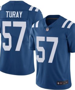 Nike Indianapolis Colts #57 Kemoko Turay Royal Blue Team Color Stitched NFL Vapor Untouchable Limited Jersey