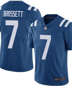 Nike Indianapolis Colts #7 Jacoby Brissett Royal Blue Team Color Stitched NFL Vapor Untouchable Limited Jersey