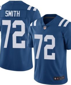 Nike Indianapolis Colts #72 Braden Smith Royal Blue Team Color Stitched NFL Vapor Untouchable Limited Jersey