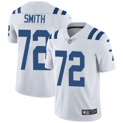 Nike Indianapolis Colts #72 Braden Smith White Stitched NFL Vapor Untouchable Limited Jersey