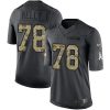 Nike Indianapolis Colts #78 Ryan Kelly Black Stitched NFL Limited 2016 Salute to Service Jersey