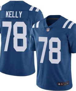 Nike Indianapolis Colts #78 Ryan Kelly Royal Blue Team Color Stitched NFL Vapor Untouchable Limited Jersey