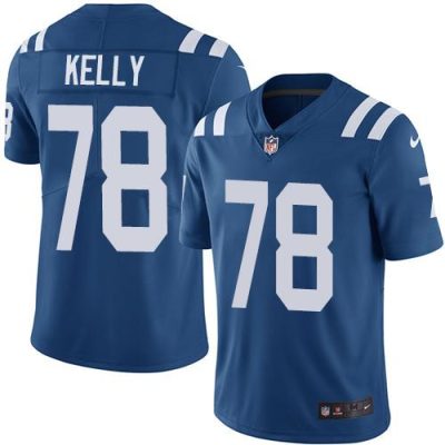 Nike Indianapolis Colts #78 Ryan Kelly Royal Blue Team Color Stitched NFL Vapor Untouchable Limited Jersey