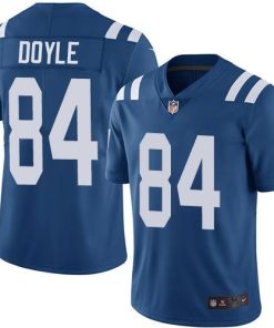 Nike Indianapolis Colts #84 Jack Doyle Royal Blue Team Color Stitched NFL Vapor Untouchable Limited Jersey