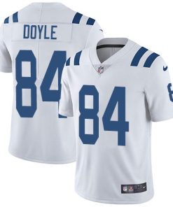Nike Indianapolis Colts #84 Jack Doyle White Stitched NFL Vapor Untouchable Limited Jersey