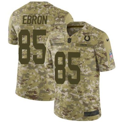 Nike Indianapolis Colts #85 Eric Ebron Camo Stitched NFL Limited 2018 Salute To Service Jersey